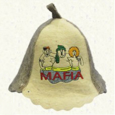 шапка для лазні Мафія (валяна)