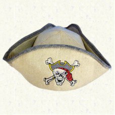 шапка для лазні Піратська