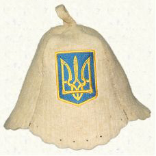 шапка для лазні Герб України