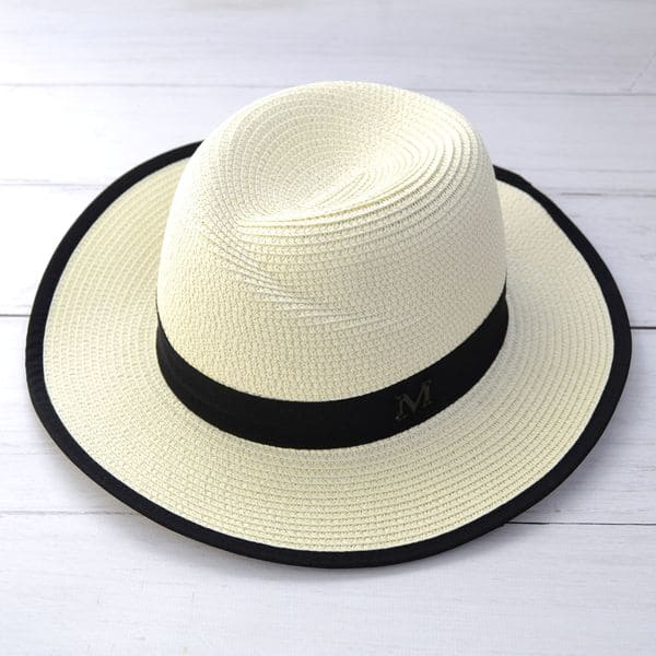 Жіночий літній капелюх зі стрічкою 